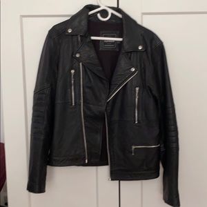 Topman Leather Motorcycle jacket